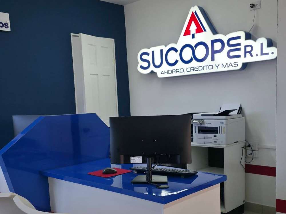 Fachada de la Agencia Nahualá de SUCOOPE